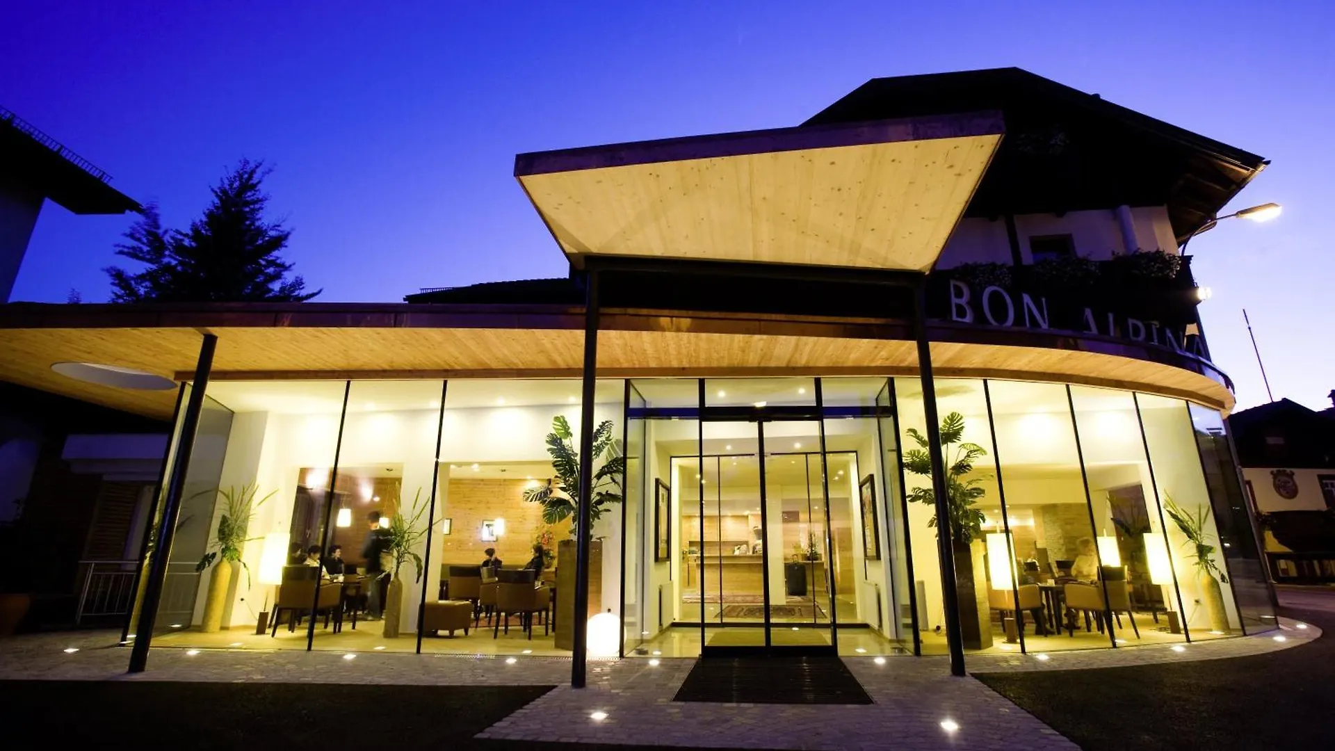 Hotel Bon Alpina location